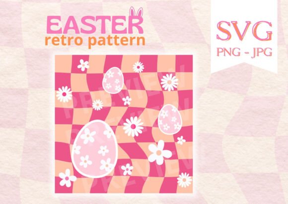 Download Retro Easter Pattern • Retro Pâques - Pâques Collection